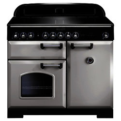 Rangemaster Classic Deluxe 100 Induction Hob Range Cooker Royal Pearl